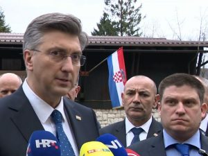 Plenković u kampanji za predsjednika HDZ-a Hrvatske